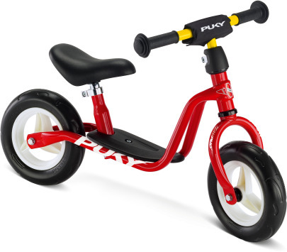 Red balance bike