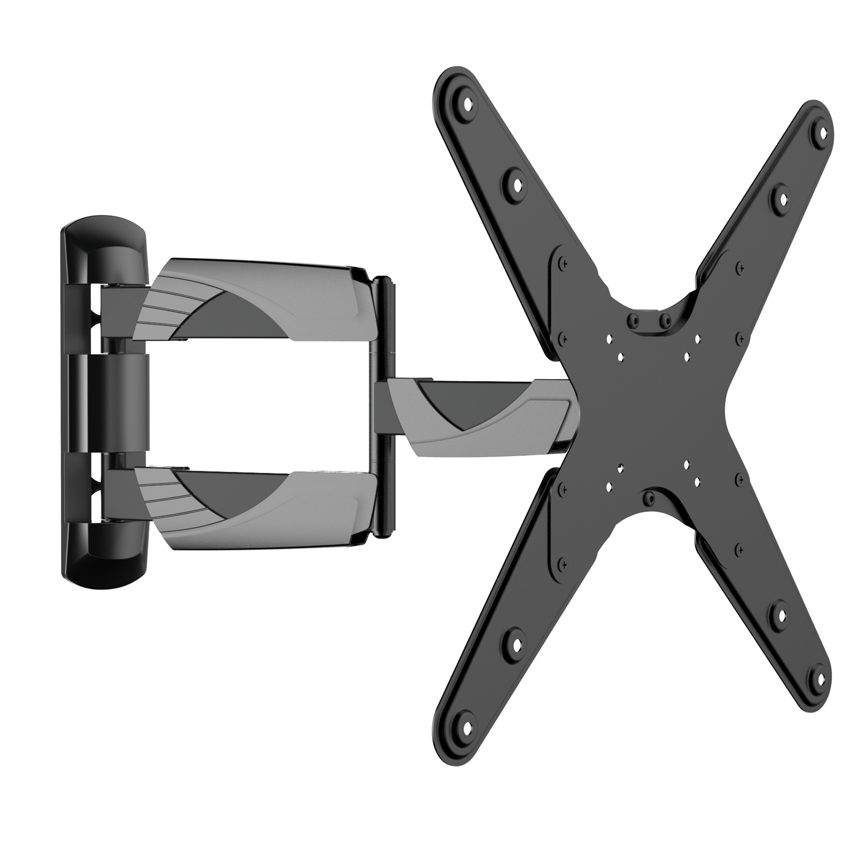 Full-motion TV wall mount